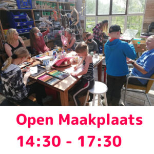 Open MAAK-plaats - Woensdag - 14:30 - 17:30